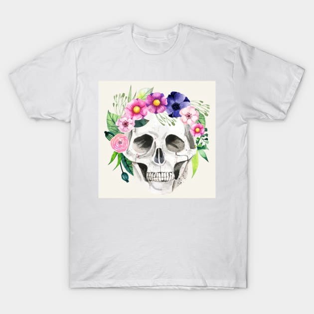 Skull teeshirt T-Shirt by AD Digital Business